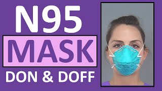 N95 Mask - How to Wear | N95 Respirator Nursing Skill Tutorial