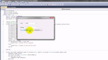 Arduino communicate with VB.Net
