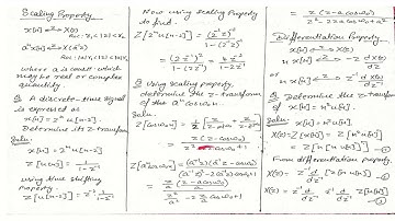 Properties of Z Transform II