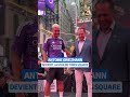 💜🇫🇷 ANTOINE GRIEZMANN À L’AFFICHE DE TIMES SQUARE… ✨ Via OrlandoCitySC