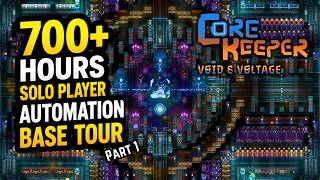 Core Keeper Solo player Automation Base Tour (Part 1)