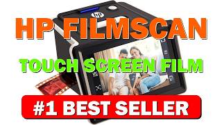HP FilmScan Touch Screen Film &amp; Slide Scanner Digitizer with 5” LCD - B0F8D5LXQ3