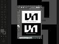 UN letter logo design. #viral #logo #logodesign #illustrator #designer #graphicdesigntutorial #shots
