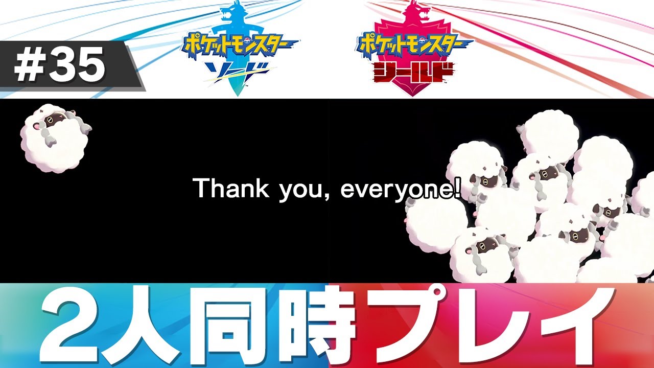 35【ソードシールド2人同時プレイ】カレー図鑑とポケモン図鑑完成