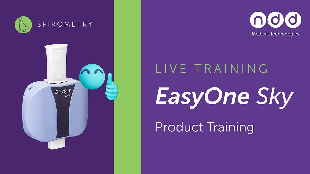 Live spirometry product spotlight - EasyOne Sky