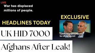 Thousands of Afghans Secretly Relocated To UK After MoD Data Leak