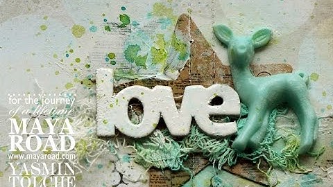 Maya Road Mixed Media Layout Tutorial