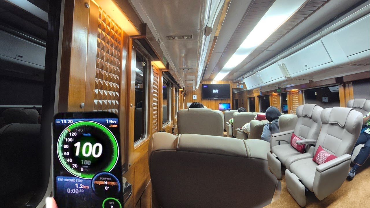 #ASMRKereta - KA Tambahan Imperial Class (Yogyakarta - Gambir) ~ Kereta Termewah Jogja Jakarta