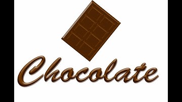 Chocolate text effect Tutorial in Photoshop