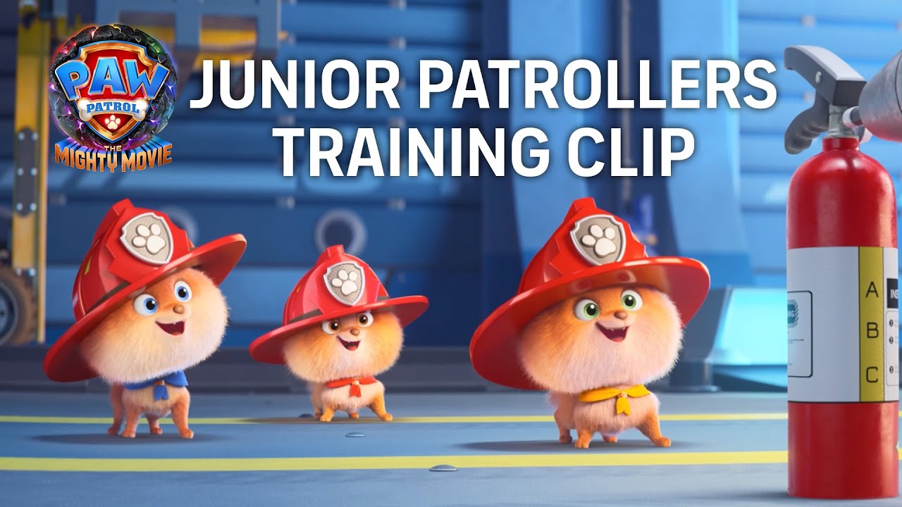 ⁣PAW Patrol: The Mighty Movie | Junior Patrollers Training Clip (2023 Movie)