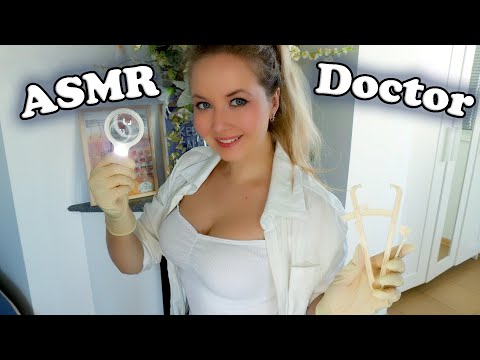 ASMR Head to Toe Examination of your skin 👩‍⚕️ Visit to a dermatologist