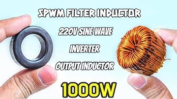 Inductor For 1KW Inverter 2mH SPWM 220V Filter