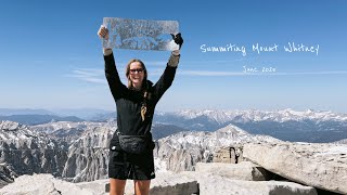 Summiting Mount Whitney June 2025!