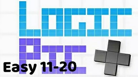 Logic pic + walkthrough easy level 11-20