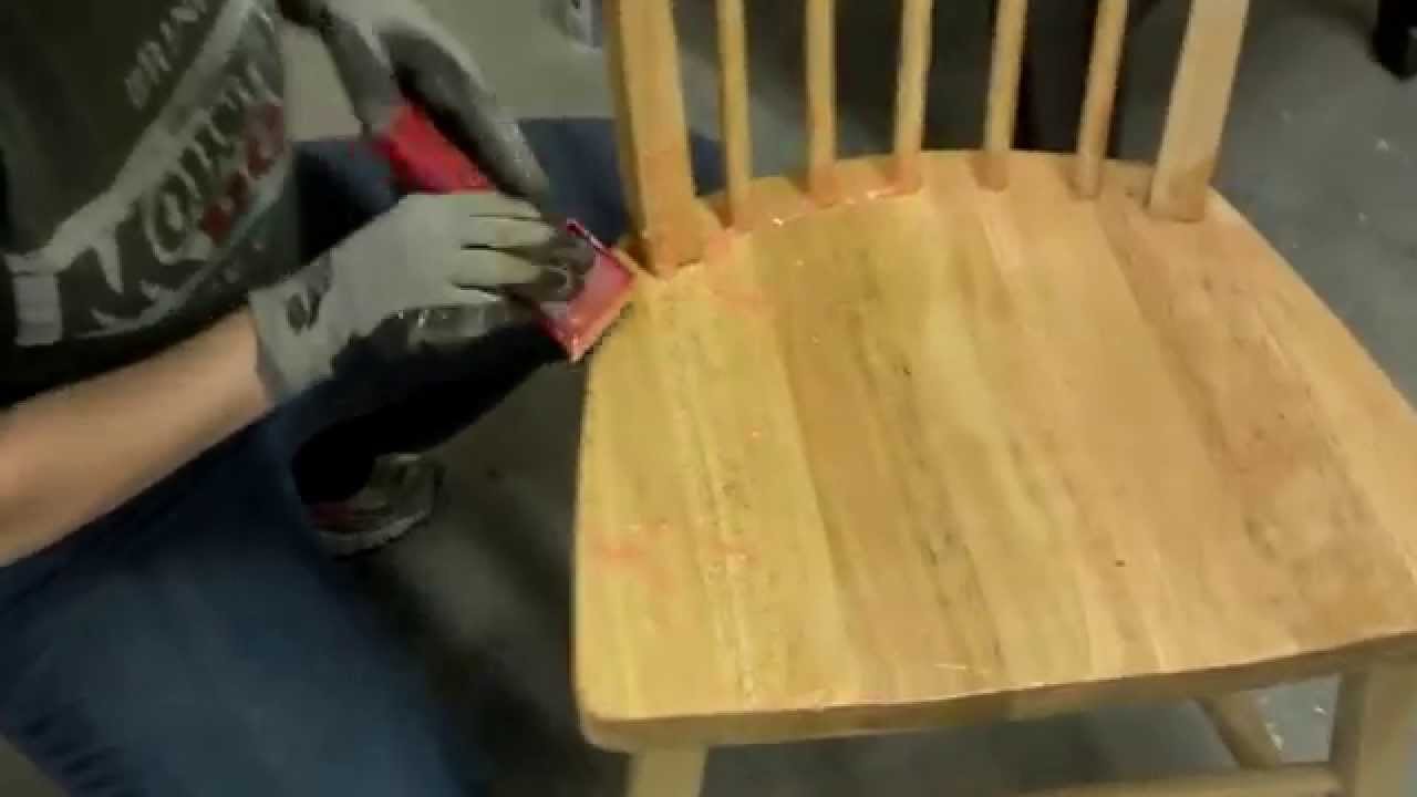 Refinishing Wood Furniture Part 1 Stripping Youtube