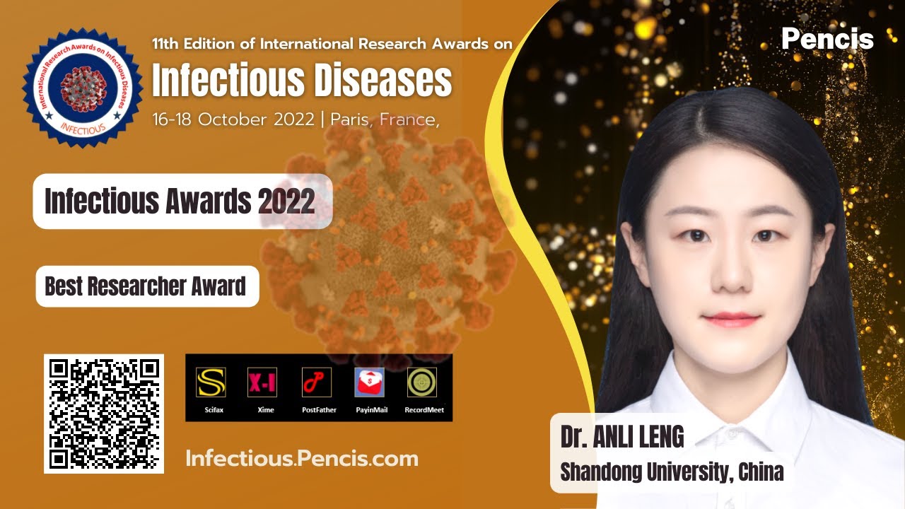 Dr. Anli Leng, Shandong University, China, Best Researcher Award.