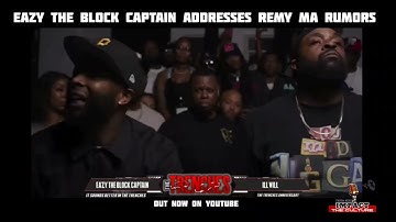 Eazy The Block Captain Addresses Remy Ma Papoose Rumors #remyma #papoose #eazytheblockcaptain
