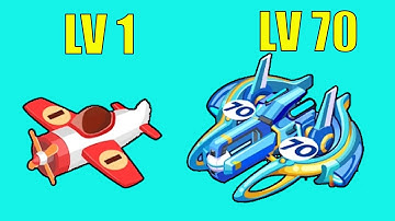 Merge Plane Max Level EVOLUTION! Game Play
