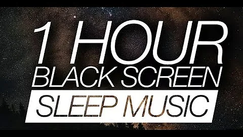 1 Hour BLACK SCREEN Sleep Music, Healing Frequency 432Hz, Relaxing Dark Screen