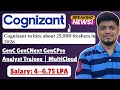 🔥Cognizant 25,000 Freshers Hiring | Breaking NEWS | GenC/Next/Pro | MultiCloud/Analyst Trainee