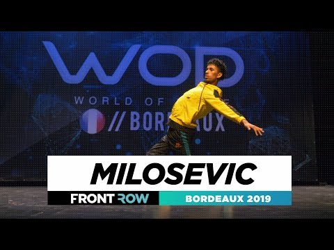 Milosevic | FRONTROW | World of Dance Bordeaux 2019 | #WODBDX19