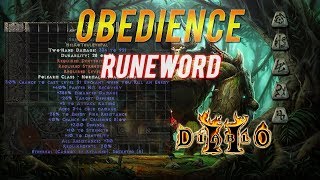 Epic Runewords - Diablo 2 - 'Obedience' Ep:2