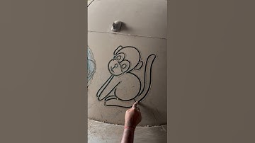 Monkey 🐵 #art #ashortaday