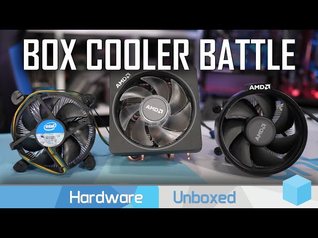 anything Marquee feedback AMD's Wraith Coolers vs. Intel's Box Cooler - YouTube