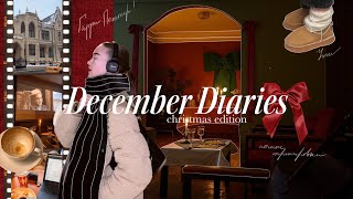 december diaries | киноужин, булочки с корицей, ночные тренировки, угги и фильмы на английском!