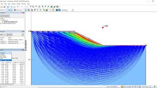GeoStudio (SlopeW)- Slope Stability Analysis Using Strength Reduction Analysis