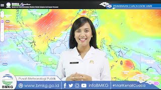 Prakiraan Cuaca Esok Hari, Minggu, 23 Februari 2020