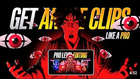 How To Get ANIME Clips For Editing! || Free Anime Clip Sources (No Copyright)