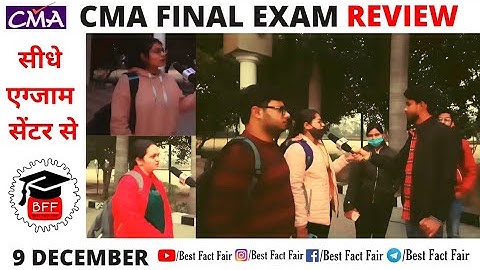 CMA FINAL EXAM Review 2021 | CMA FINAL Corporate financial Reporting | CMA EXAMS 9 DECEMBER #cma