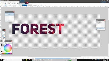 How to Fill Text With an Image Using Paint.NET