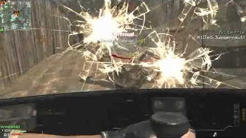 Modern Warfare 3 - Riot Shield vs Juggernaut