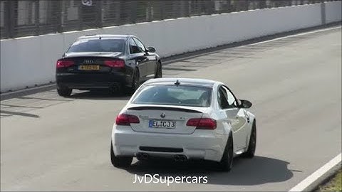 700HP Audi S8 D4 vs G-Power M3 E92 vs 991 Turbo S vs E63 S AMG - Dragrace