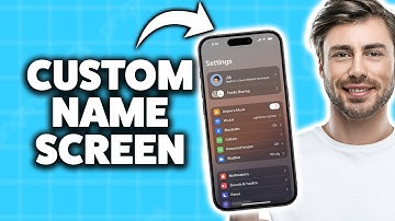 How To Add Your Name On iPhone Lock Screen 2025 (Step-By-Step Tutorial)