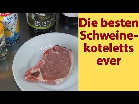 Video: Sheet-Pan Ahorn-Senf Schweinekoteletts & Karotten Rezept