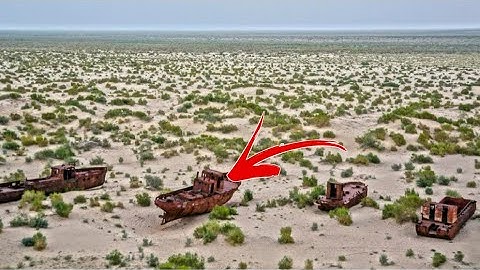 Niemand had verwacht DIT te zien op de bodem van de opgedroogde Aralzee