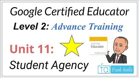 Google Educator Level 2: Unit 11 Training