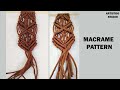 MACRAME PATTERN TUTORIAL | MACRAME PATTERN IDEAS | BASIC MACRAME KNOTS