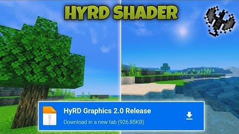 HyRD Shaders For MCPE 1.19+🤯|| Best Shaders For MCPE|| RANDER DRAGON SUPPORTED