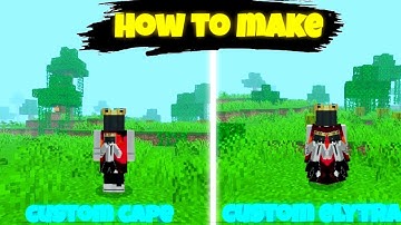 *How to Make Custom Capes and Elytra in Minecraft PE 1.21 | Ultimate Guide*