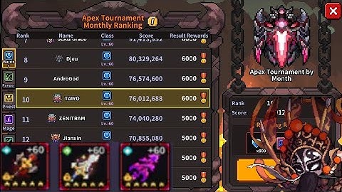 Apex Tournament My heroes: dungeon raid
