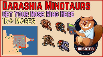 Darashia Minotaurs Pyramid | 15+ Sorcerer/Druid | Tibia