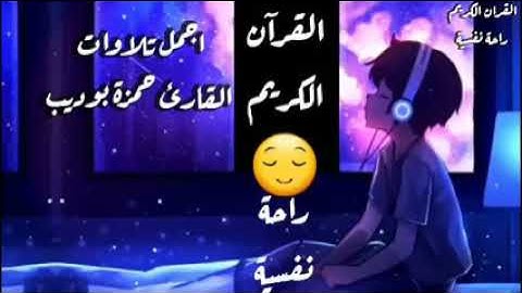 قران كريم بصوت جميل جدا القارئ حمزة بوديب  ♥☺️☺️