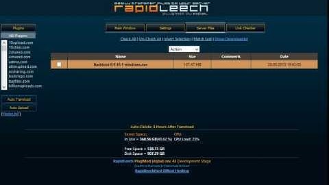 Free Rapidleech Server (June 2013)