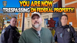 POSTMASTER CALLS POLICE & HAS JOURNALIST TRESPASSED FROM PUBLIC LOBBY! DENIAL OF SERVICE! LAWSUIT!