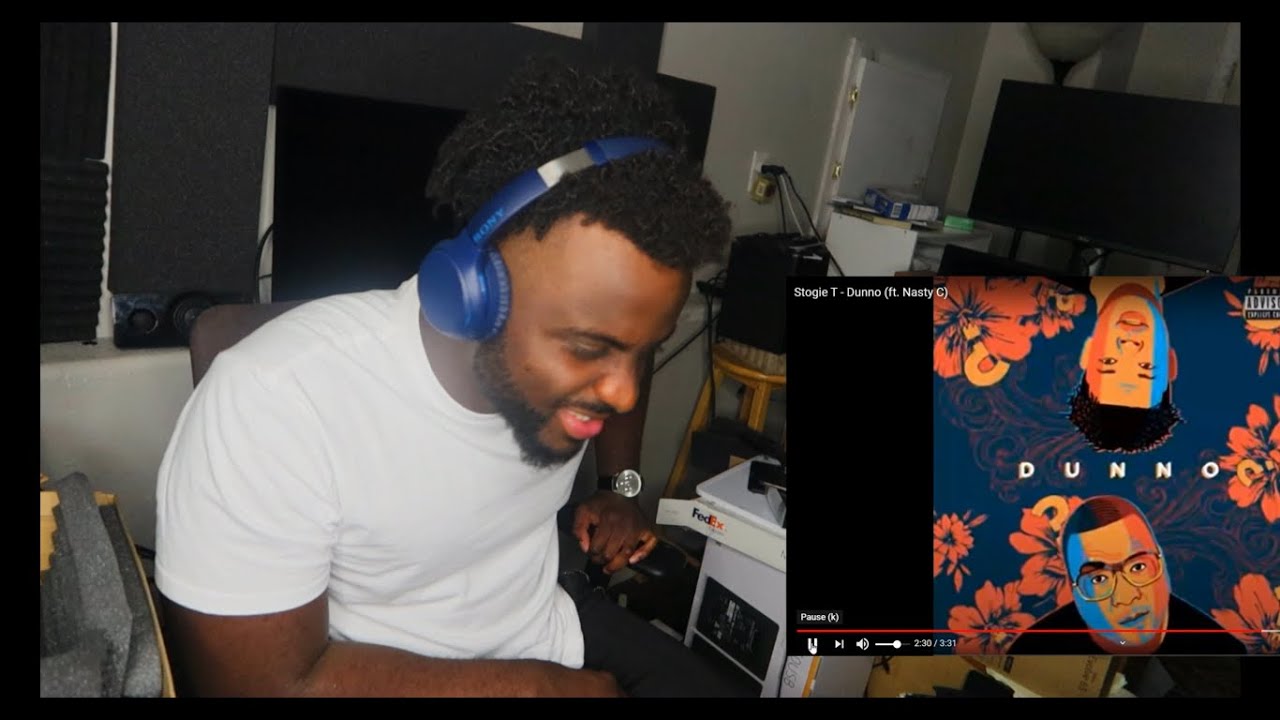 Two Lyrical Geniuses ! Stogie T - Dunno (ft. Nasty C) |Reaction|!,