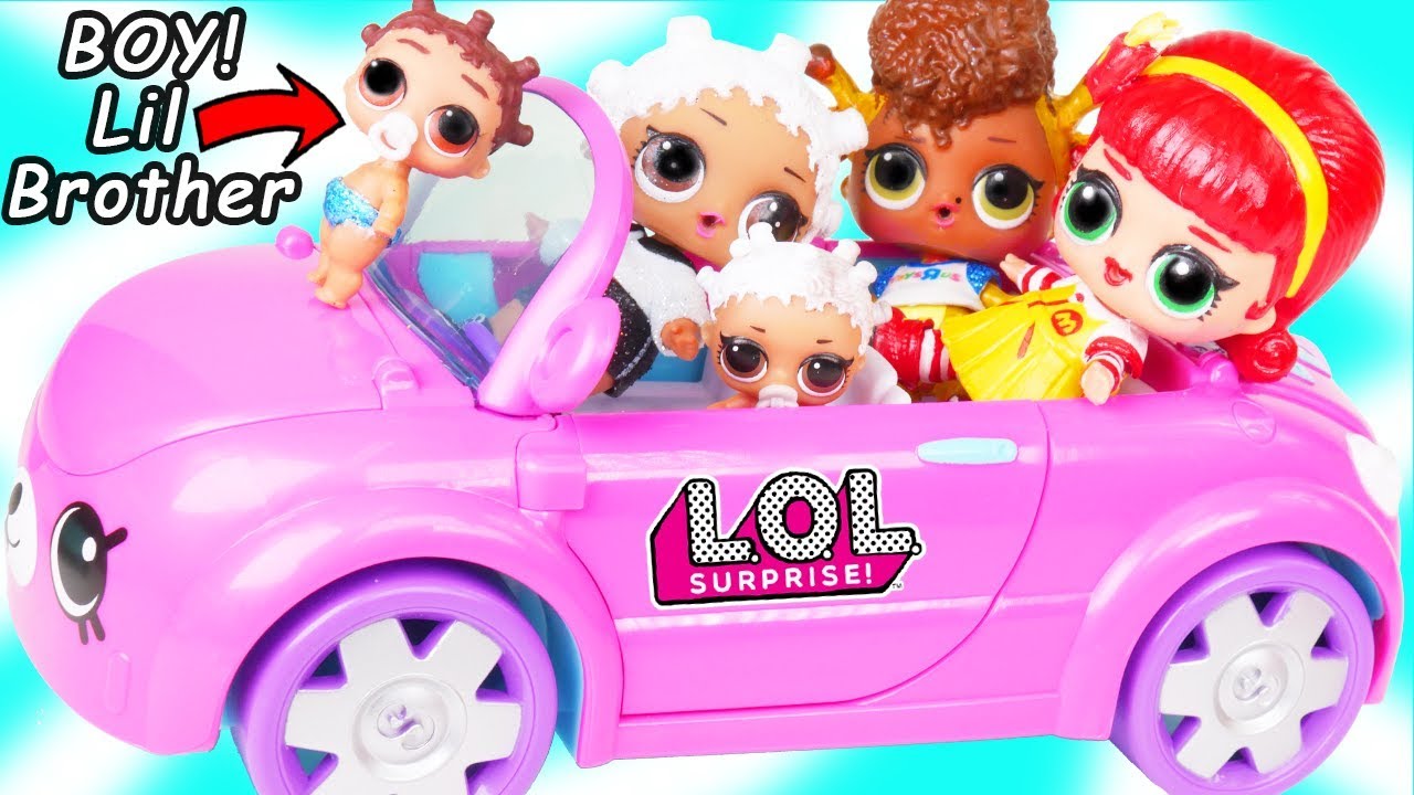 LOL Surprise Doll Fresh Gets New Cutie Cars Car Toy + C... | Doovi